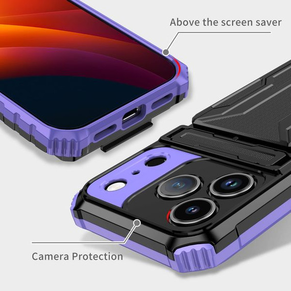 Iphone 17 Pro      Heavy Duty Case    [Purple]