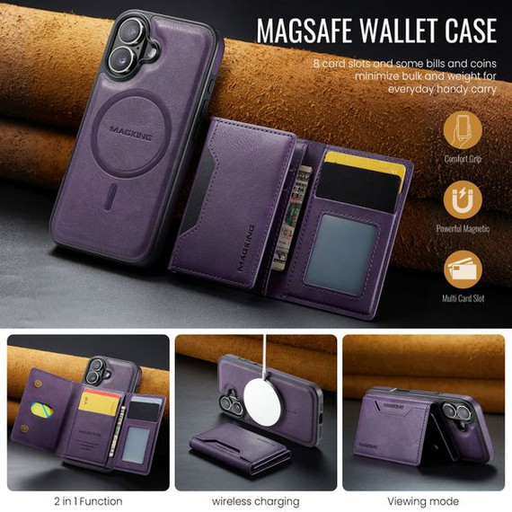 Iphone 17      Magsafe Wallet    [Purple]