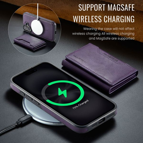 Iphone 17      Magsafe Wallet    [Purple]