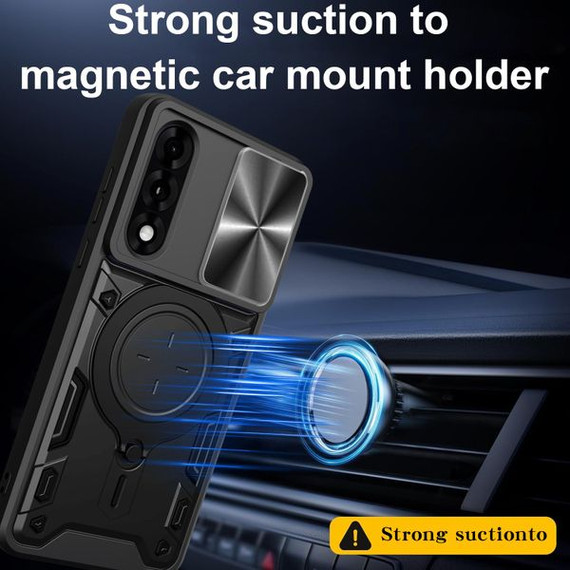 Oneplus Nord 5      Ring Kickstand Case    [Red]