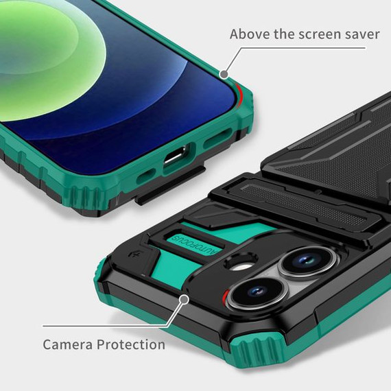 Iphone 17      Heavy Duty Case    [Teal]