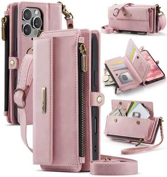 Iphone 16 Pro Max      Crossbody Wallet    [Pink]