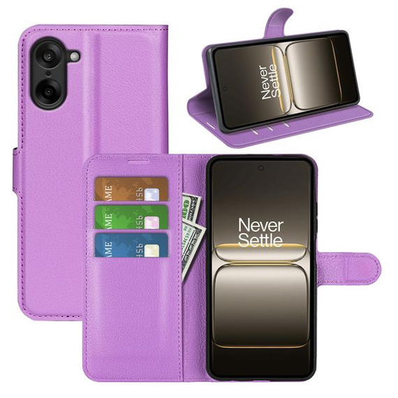 Oneplus Nord Ce5      Pu Wallet Case    [Purple]