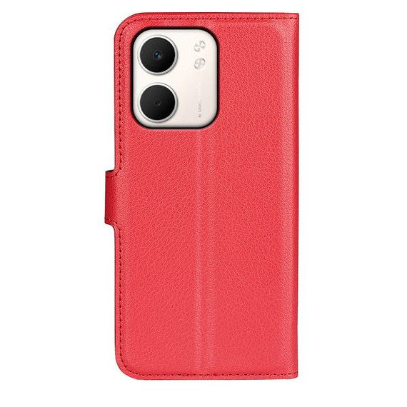 Oppo A5X      Pu Wallet Case    [Red]