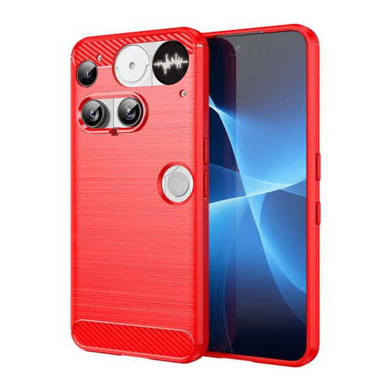Nothing Phone (3)      Carbon Fibre Case    [Red]