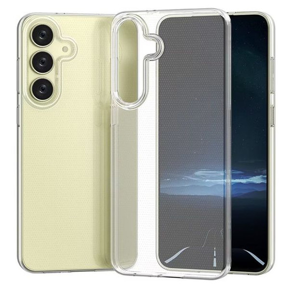 Samsung Galaxy S25Fe      Soft Gel Case    [Clear]