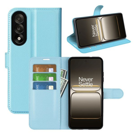 Oneplus Nord 5      Pu Wallet Case    [Lightblue]