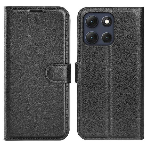 Moto G86      Pu Wallet Case    [Black]