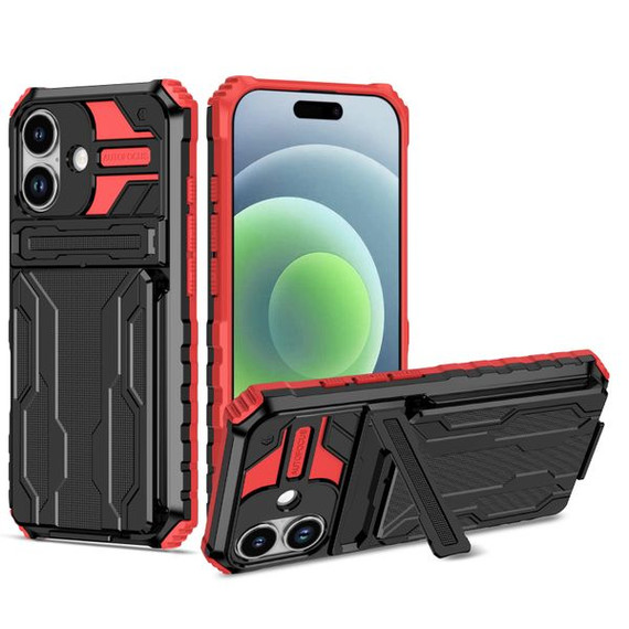Iphone 17      Heavy Duty Case    [Red]