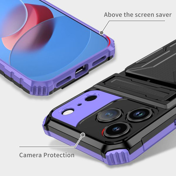 Iphone 17 Pro Max      Heavy Duty Case    [Purple]