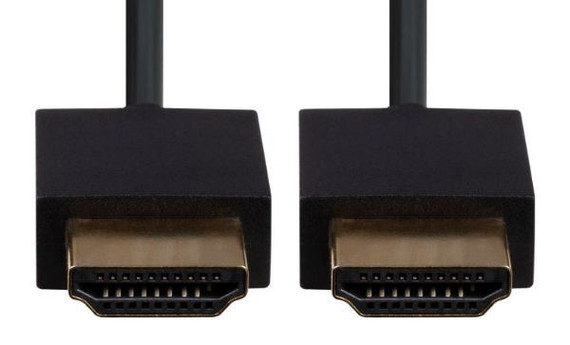 DYNAMIX 1.5m HDMI BLACK Nano High Speed Ethernet Cable. Designed for UHD Display up to 4K2K@60 (C-HDMI2BLK-1-5)