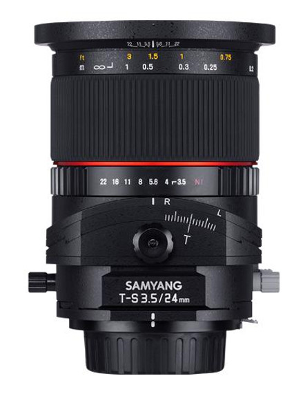 Samyang T-S 24mm f/3.5 ED AS UMC