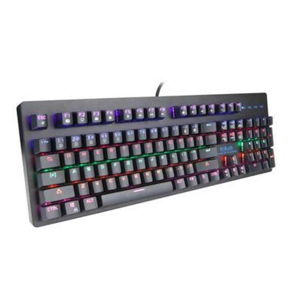 PowerPlay E-Blue Cyan Mechanical Keyboard