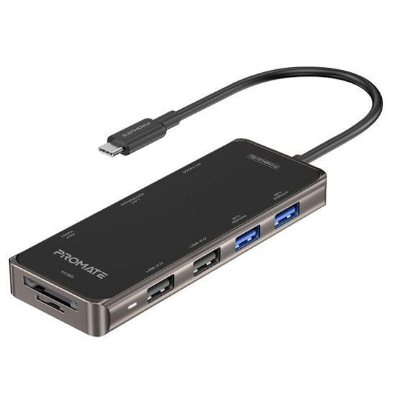 Promate PrimeHub-Go Compact Multiport USB-C Hub