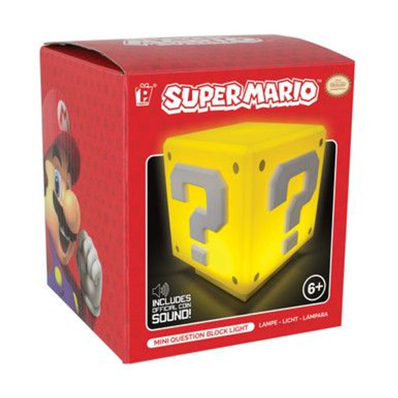 Super Mario Mini Question Block Light