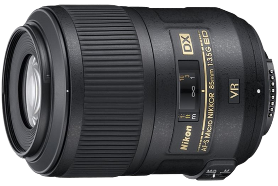 Nikon AF-S 85mm f/3.5G ED VR DX Micro Lens