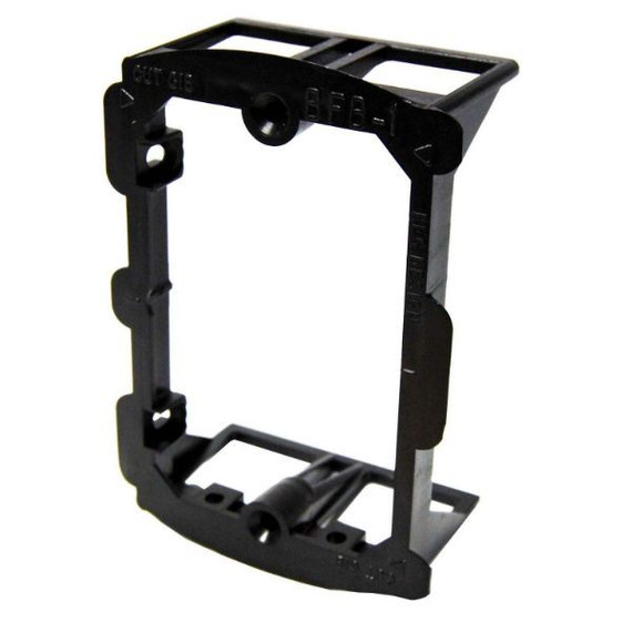 DYNAMIX Flush Box for AV Range - Open Back design - Space for large cables. Cables secured by bracket system.