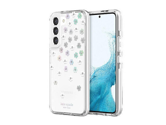 Kate Spade NY Defensive HS Case-Samsung GS22 Ultra-Scattered Flowers Kate Spade NY Defensive HS Case-Samsung GS22 Ultra-Scattered Flowers