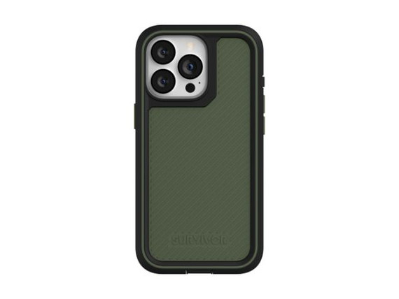 Survivor Earth for iPhone 13 Pro - Black/Wild Fern
