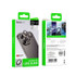 Hoco Premium Camera Lens Protector w/ Metallic Ring, CSG Anti Glare Lens (V14) [ iPhone 16 / 16 Plus]