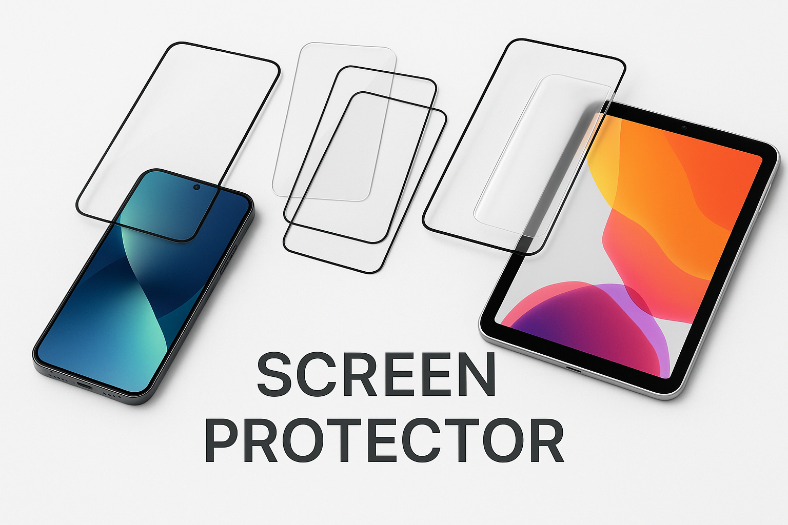 Screen Protectors for phones and iPads