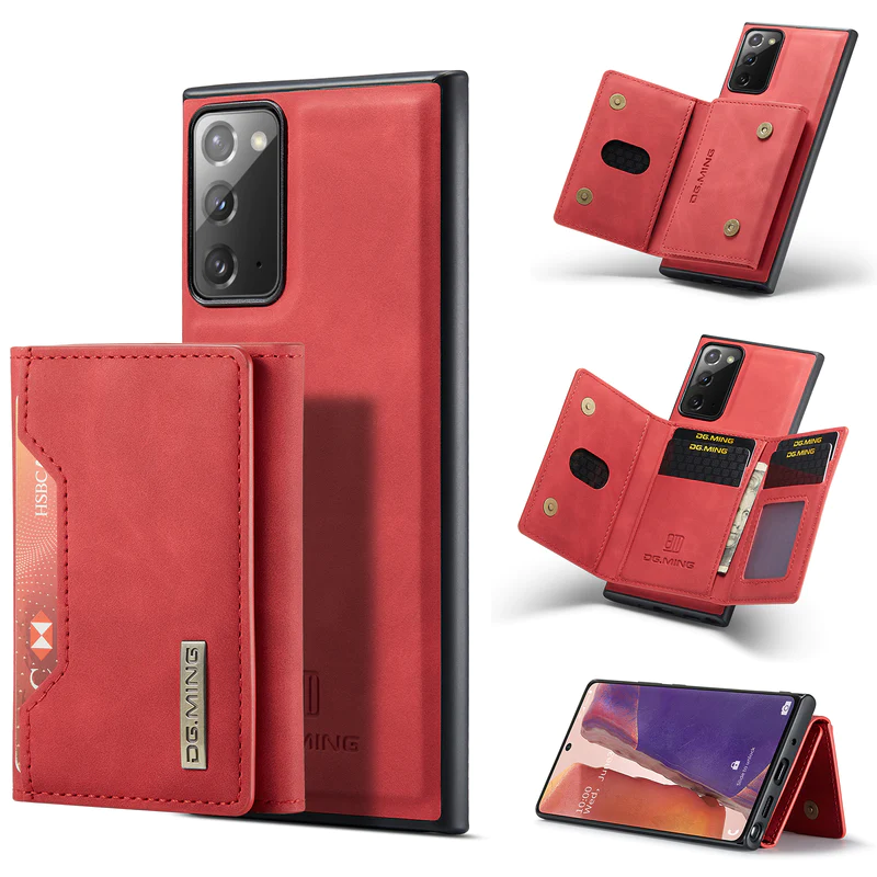 samsung Samsung Galaxy Note 20 Magnetic Wallet Red