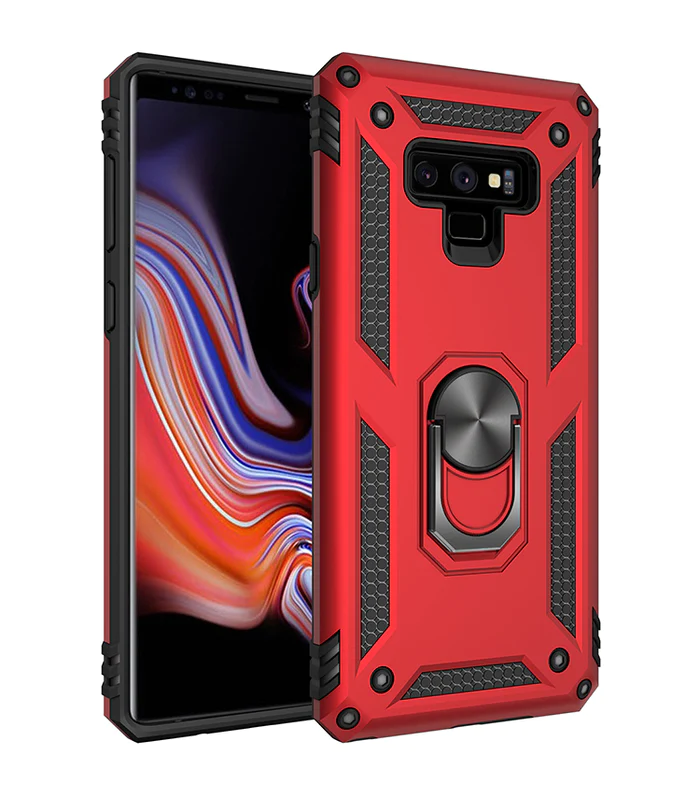 samsung Samsung Note 9 Military Armour Case Red