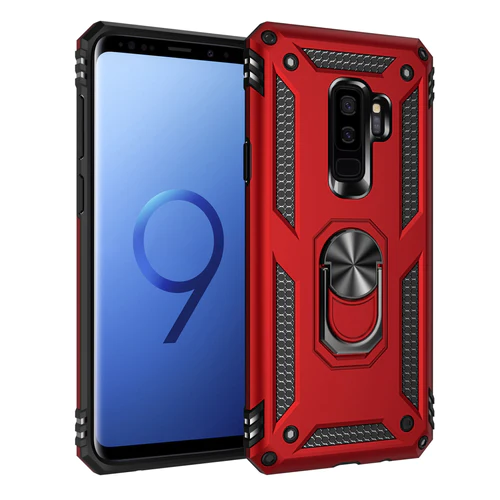 samsung Samsung S9 Plus Military Armour Case Red