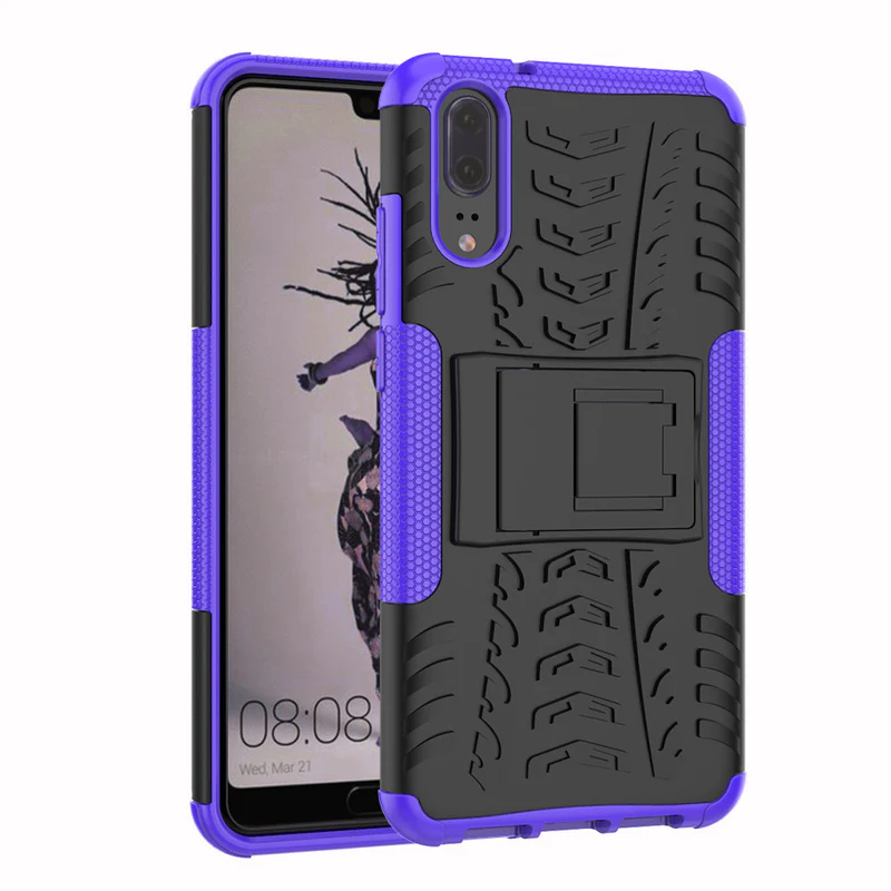 huawei Huawei P20 Heavy Duty Case Purple