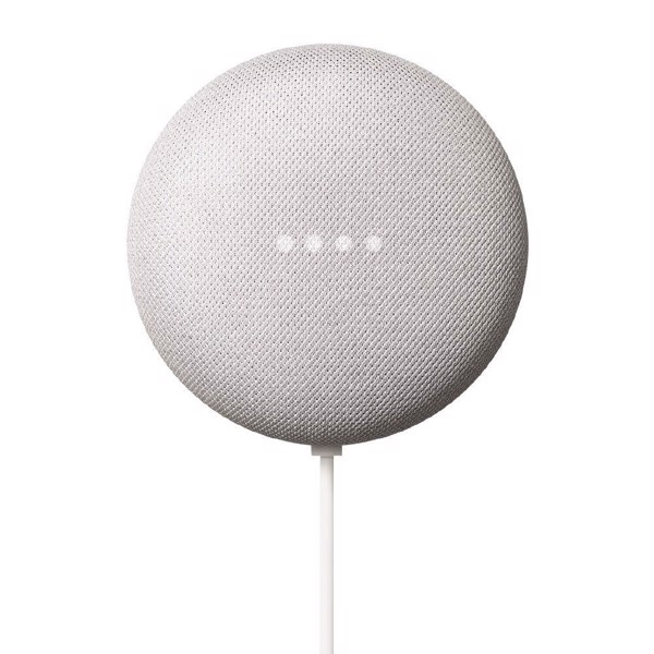 Google Nest Mini Smart Speaker Chalk