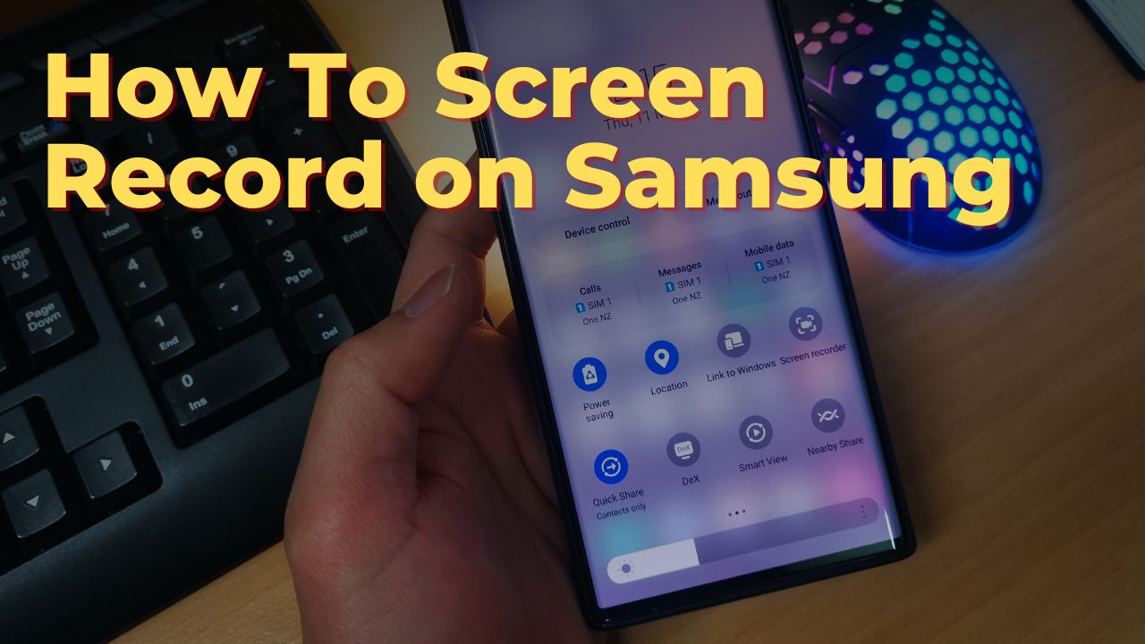 Mastering Screen Recording on Your Samsung Device A StepbyStep Guide