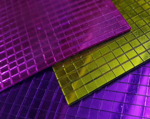 Coloured 5mm Square Mirrors