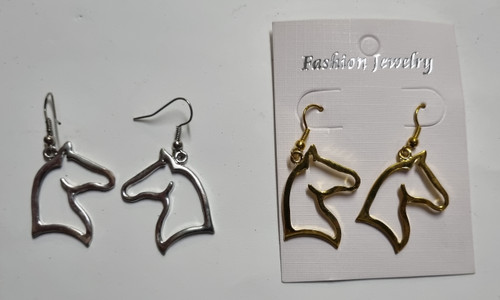 Horse Silhouette Earings