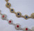 Pave Chain 20mm Royal Gold or Red Silver