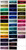 15mm GE velvet colour card