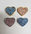 18mm Slide Charm Coloured Hearts