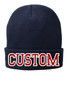 Customizable Embroidered Firefighter Fleece Lined Beanie - DTCP90L Customizable Embroidered Firefighter Fleece Lined Beanie - DTCP90L