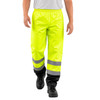 Game Sportswear 1555E The Econo Hi-Vis Black Bottom Rain Pant Game Sportswear 1555E The Econo Hi-Vis Black Bottom Rain Pant