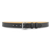 1-1/4" Plain Leather Garrison Belt - Black 1-1/4" Plain Leather Garrison Belt - Black