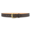 1-1/2" Basketweave Leather Garrison Belt - Brown 1-1/2" Basketweave Leather Garrison Belt - Brown