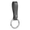 Plain Leather Baton Strap | Metal Ring Plain Leather Baton Strap | Metal Ring