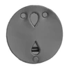 Leather Round Badge Holder Leather Round Badge Holder
