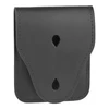 Leather Pocket Badge Holder - Black Leather Pocket Badge Holder - Black