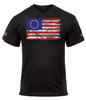 Rothco Colonial Betsy Ross Flag T-Shirt - Black Rothco Colonial Betsy Ross Flag T-Shirt - Black