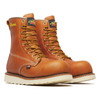 Thorogood 804-4210 American Heritage 8" Waterproof Plain Toe Composite Toe Wedge Boot - Tobacco