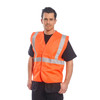 Portwest Hi-Vis Band and Brace Vest Chest Stripe Class 2 C472 Portwest Hi-Vis Band and Brace Vest Chest Stripe Class 2 C472
