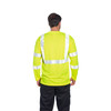 Portwest Hi-Vis Pocket T-Shirt Long Sleeve Class 3 S191