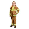 Kids Firefighter Costume COLOR TAN OR BLACK Real Life Like Fabric Kids Firefighter Costume COLOR TAN OR BLACK Real Life Like Fabric