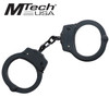 Double Lock Handcuffs with Key - BLACK Double Lock Handcuffs with Key - BLACK
