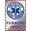 Aluminum EMS Parking Only Sign Aluminum EMS Parking Only Sign